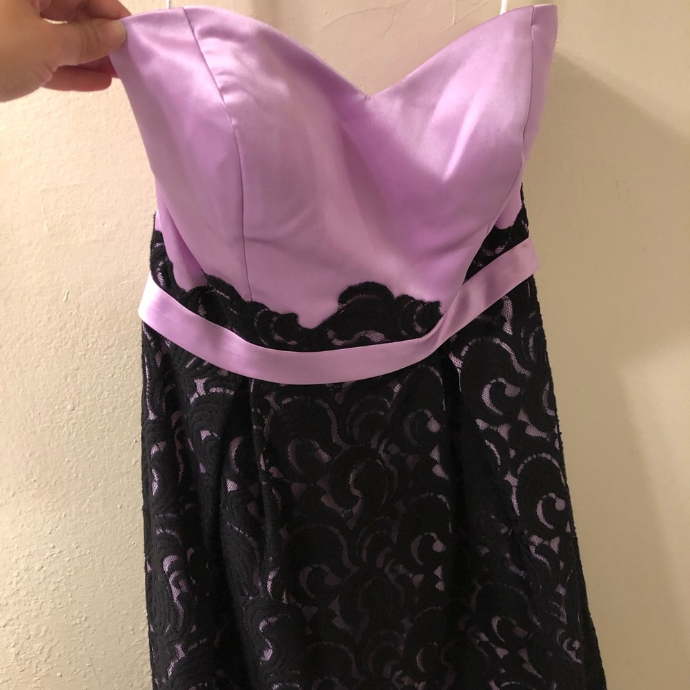 Liz Fields A line sweetheart neck Dress